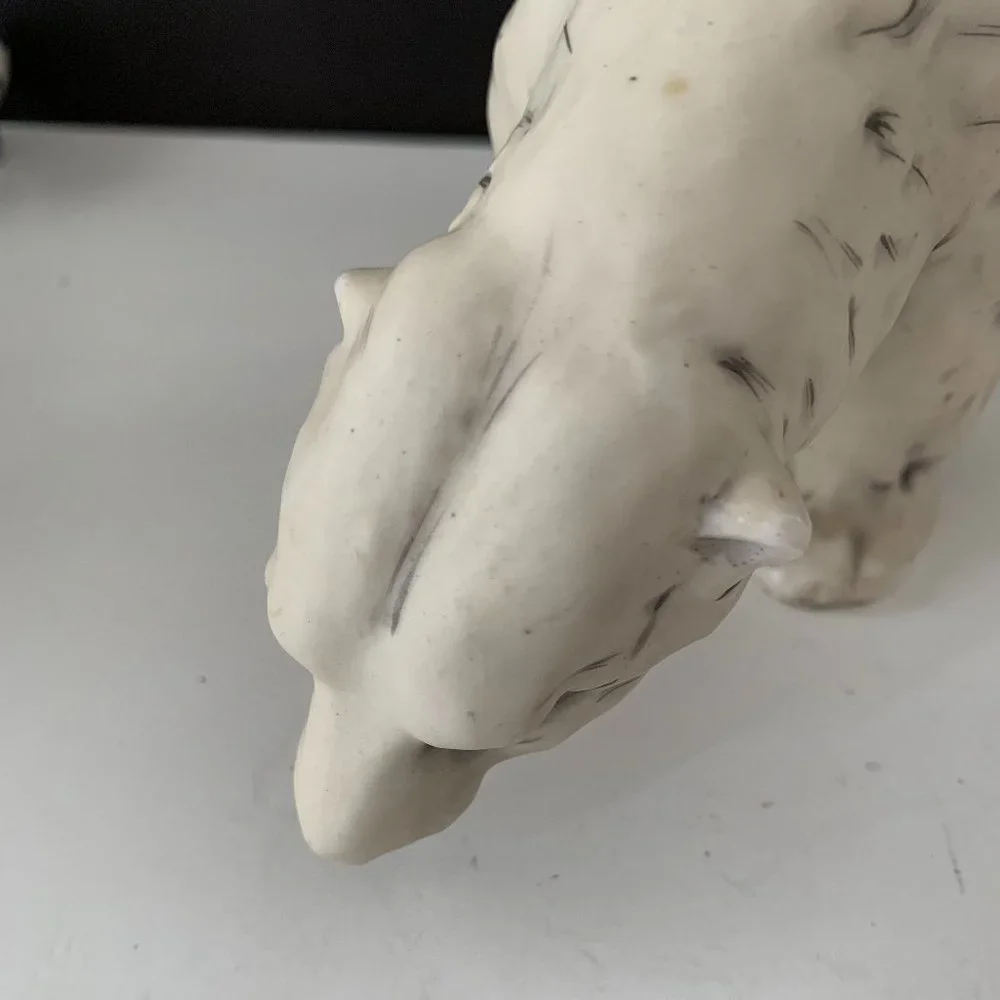 VINTAGE CERAMIC Polar Bear Figurine - Picture 5 of 8